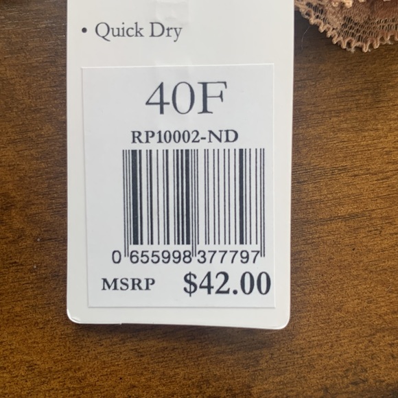 NWT Rosie Pope maternity bra 40F Underwire lightly lined nursing bra - Picture 7 of 7